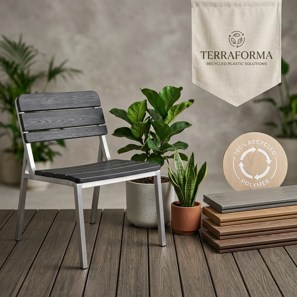 Madera plástica e insumos circulares Surreciclado